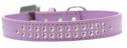 Two Row Light Pink Crystal