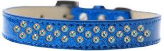 Sprinkles Ice Cream Dog Collar AB Crystals