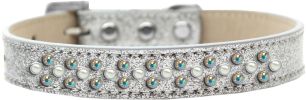 Sprinkles Ice Cream Dog Collar Pearl and AB Crystals