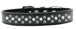 Sprinkles Dog Collar Pearl and AB Crystals