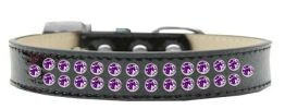 Two Row Purple Crystal