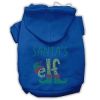 Santa's Elf Rhinestone Dog Hoodie