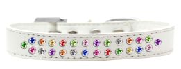 Two Row Confetti Crystal
