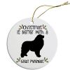 Breed Specific Round Christmas Ornament