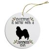 Breed Specific Round Christmas Ornament