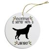 Breed Specific Round Christmas Ornament