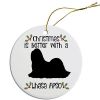 Breed Specific Round Christmas Ornament