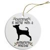Breed Specific Round Christmas Ornament