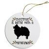 Breed Specific Round Christmas Ornament