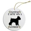Breed Specific Round Christmas Ornament