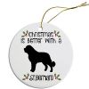 Breed Specific Round Christmas Ornament