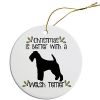 Breed Specific Round Christmas Ornament