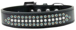 Ritz Pearl and AB Crystal Dog Collar