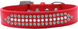 Ritz Pearl and AB Crystal Dog Collar