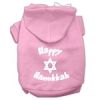 Happy Hanukkah Screen Print Pet Hoodies