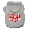Heart Breaker Screen Print Pet Hoodies
