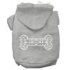 Henna Bone Screen Print Pet Hoodies