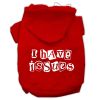 I Have Issues Screen Printed Dog Pet Hoodies