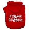 I Have Issues Screen Printed Dog Pet Hoodies