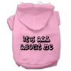 It's All About Me Screen Print Pet Hoodies