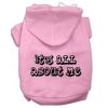 It's All About Me Screen Print Pet Hoodies