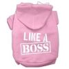 Like a Boss Screen Print Pet Hoodies