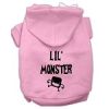 Lil Monster Screen Print Pet Hoodies