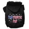 Pawtriotic Pup Screen Print Pet Hoodies