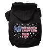 Pawtriotic Pup Screen Print Pet Hoodies