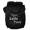 Screenprint Santa Paws Pet Hoodies