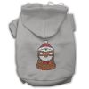 Hipster Penguin Rhinestone Dog Hoodie