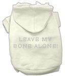 Leave My Bone Alone! Hoodies (Color/Size: Cream XXL)