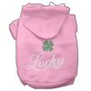 Lucky Rhinestone Hoodies