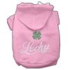 Lucky Rhinestone Hoodies