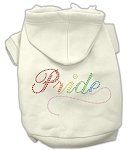 Rainbow Colored Pride Hoodies (Color/Size: Cream XXXL)