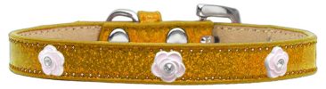 Light Pink Rose Widget Dog Collar