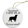 Breed Specific Round Christmas Ornament