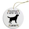 Breed Specific Round Christmas Ornament