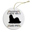 Breed Specific Round Christmas Ornament