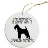 Breed Specific Round Christmas Ornament