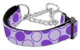 Diagonal Dots Nylon Collar Martingale