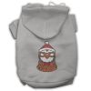 Hipster Penguin Rhinestone Dog Hoodie