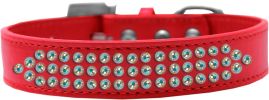 Three Row AB Crystal Dog Collar
