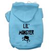 Lil Monster Screen Print Pet Hoodies