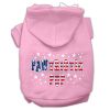 Pawtriotic Pup Screen Print Pet Hoodies