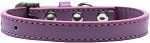 Wichita Plain Dog Collar (Color/Size: Lavender Size 16)