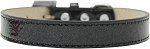 Tulsa Plain Ice Cream Dog Collar (Color/Size: Black Size 18)