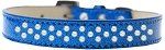 Sprinkles Ice Cream Dog Collar Pearls (Color/Size: Size 20 Blue)