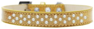 Sprinkles Ice Cream Dog Collar Pearls
