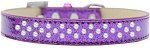 Sprinkles Ice Cream Dog Collar Pearls (Color/Size: Size 20 Purple)